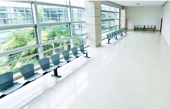 Sala de espera de un centro de salud